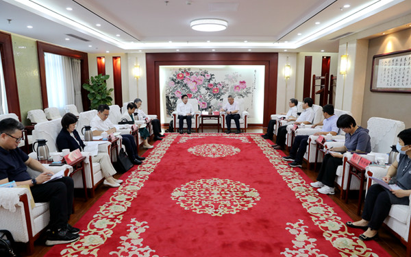 蔡達(dá)峰會(huì)見中共湖北省委統(tǒng)戰(zhàn)部一行