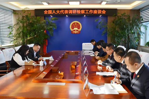  全國(guó)人大代表馬兵到泰來縣人民檢察院開展專題調(diào)研